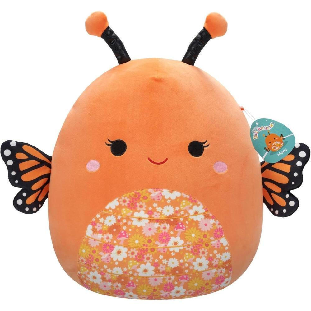 Squishmallows Mony Η Πορτοκαλί Πεταλούδα 40 εκ.