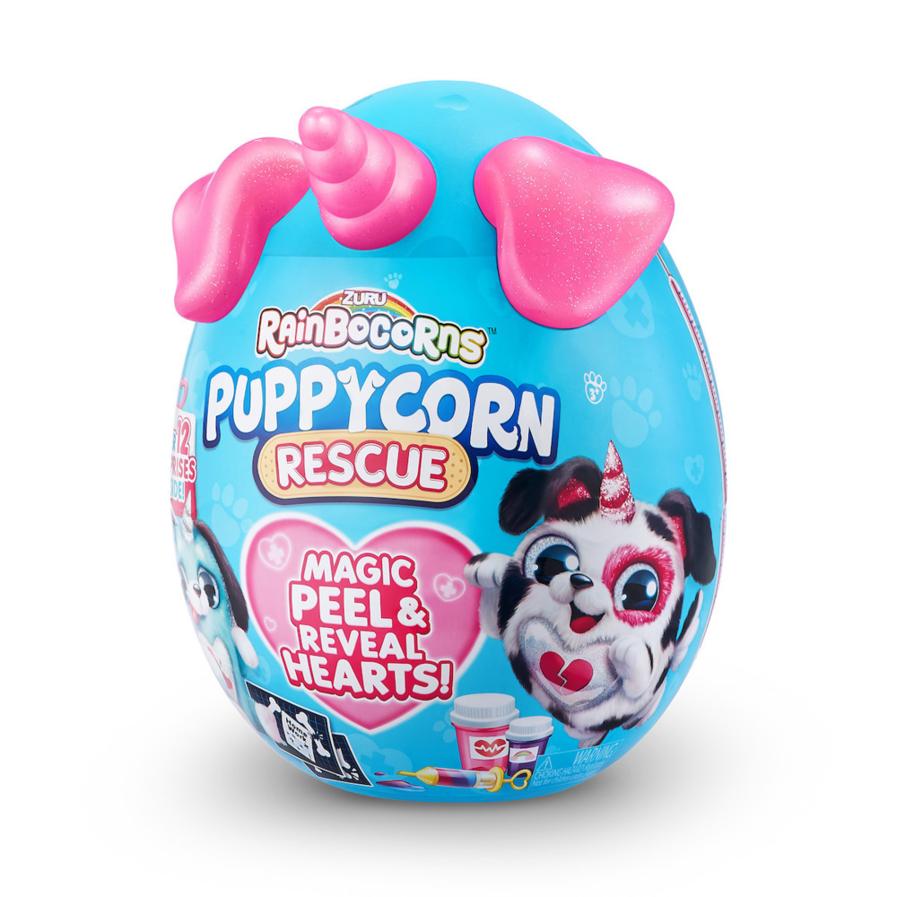 Zuru Λούτρινο Σκυλάκι Rainbocorns Puppycorn Rescue για 3+ Ετών 26 εκ. (Διάφορα Σχέδια) 11809261
